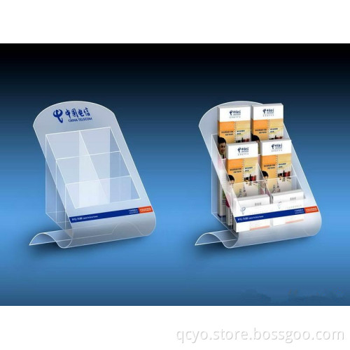 2015 new style hight quality clear 3 tier office card holder